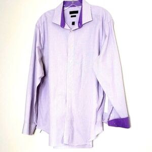 Calvin Klein Slim Fit No Iron Mens Classic Dress Shirt Office Preppy Spring